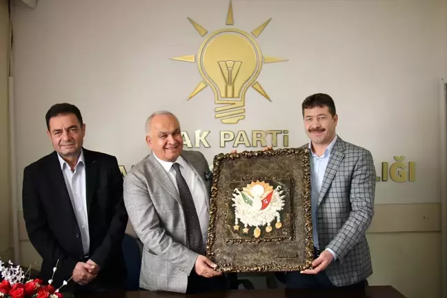 Tollu'dan AK Parti Erdemli İlçe Başkanı Topçu'ya Ziyaret