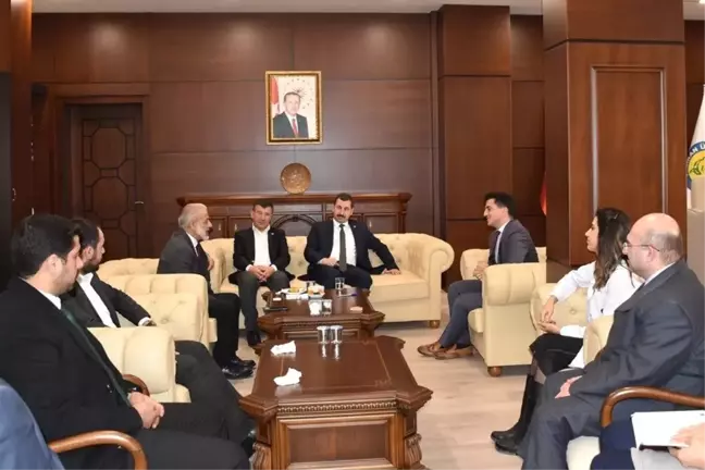 Rektör Çelik'e Hayırlı Olsun Ziyaretleri Devam Ediyor