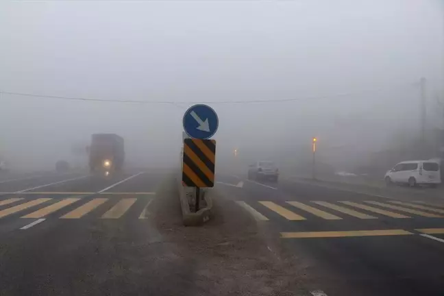 Bolu Dağı'nda Yoğun Sis