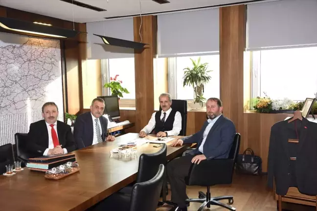 Yomra Belediye Başkanı Sağıroğlu'ndan, Uraloğlu'na Ziyaret