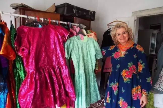 Ayvalık'ta Çeyiz Sandığı Giysileri Moda Oldu