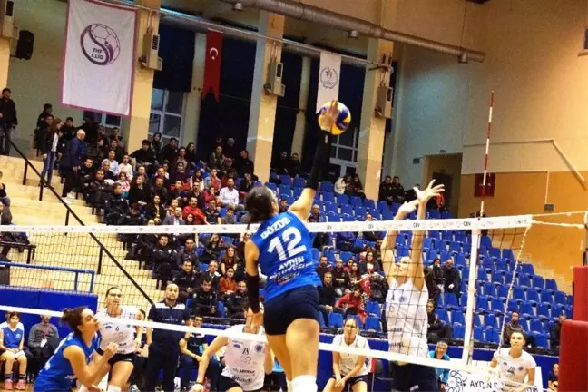 Cev Challenge Kupası: Aydın Büyükşehir Belediyespor: 3 - Ao Thiras: 0