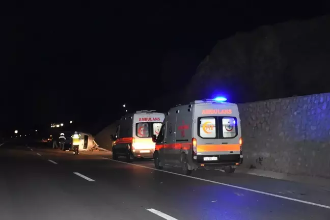 Amasya'da Trafik Kazası: 4 Yaralı