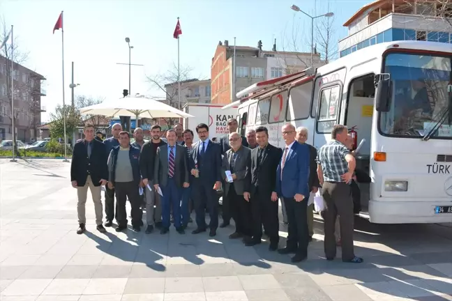 Manyas'ta Kan Bağışına Yoğun İlgi