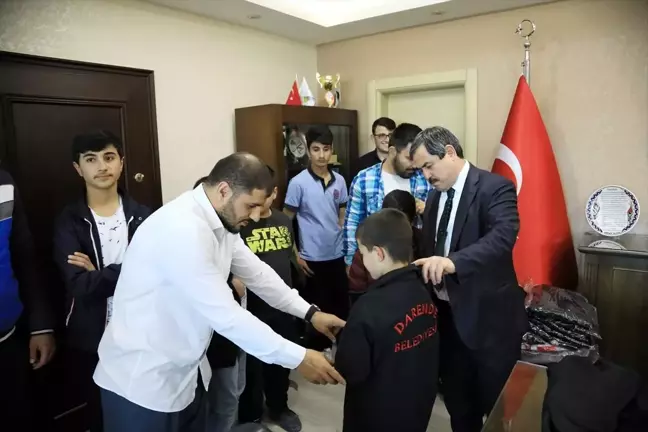 Başkan Eser'den Güreşçilere Destek