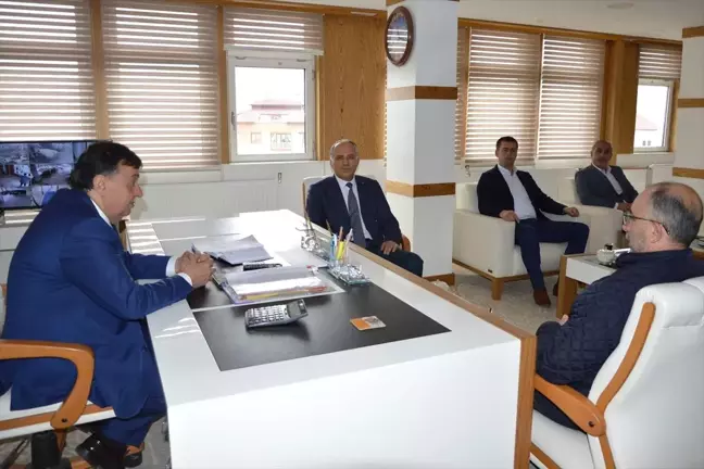 Havza Belediye Başkanı İkiz'e Taziye Ziyareti