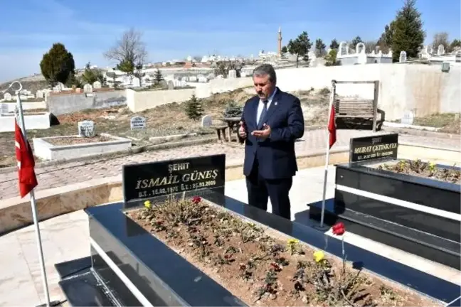 Destici'den Yazıcıoğlu ile Birlikte Hayatını Kaybedenlerin Mezarlarına Ziyaret