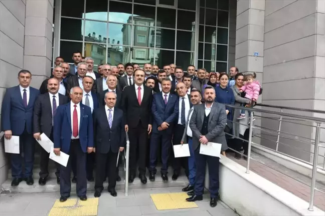 Boyabat Belediye Başkanı Çakıcı, Mazbatasını Aldı