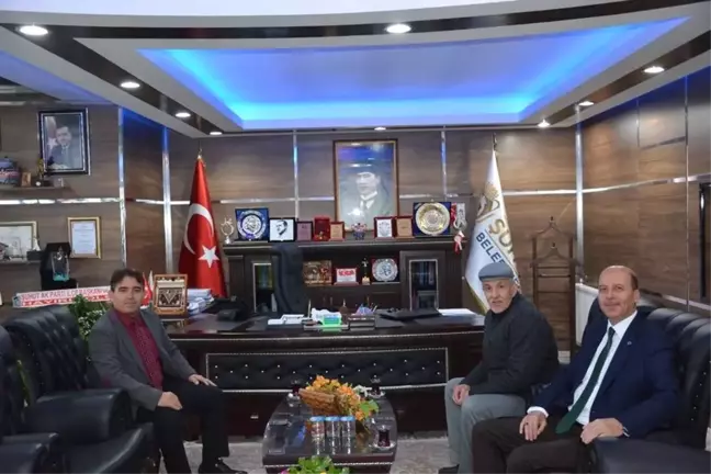 Kaymakam Kaya'dan Başkan Bozkurt'a Hayırlı Olsun Ziyareti