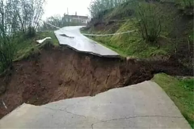 Ordu'da Heyelan