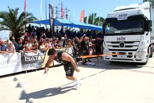Strongman Alanya Şampiyonu Travis Ortmayer Oldu