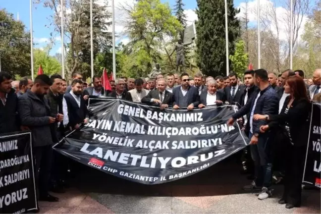 Gaziantep'te CHP'lilerden, Kılıçdaroğlu'na Saldırıya Kınama