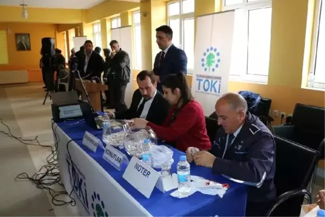 Üzümlü'de TOKİ Kura Heyecanı