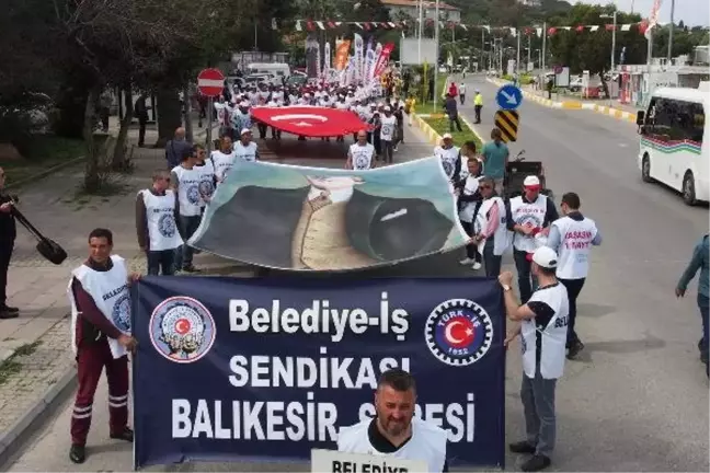 Ayvalık'ta 1 Mayıs Coşkuyla Kutlandı