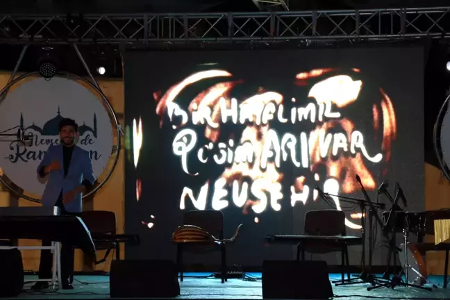 Ramazan Etkinlikleri, Kum Sanatı Gösterisi Ve Tasavvuf Musikisi Konseri İle Başladı