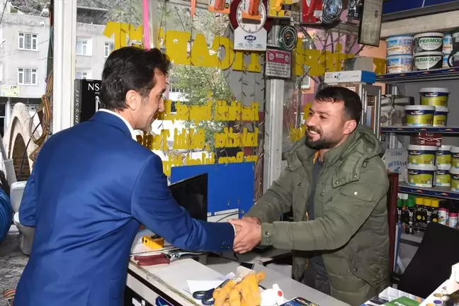Belediye Başkanı Şeylan'dan Esnaf Ziyareti