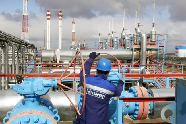 Gazprom'un doğal gaz ihracatı gelirleri arttı