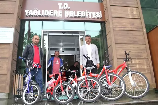 Yağlıdere'de çocuklara bisiklet hediye edilecek