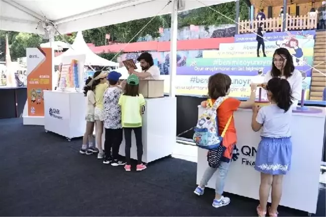 Tales Matematik Müzesi TIR'ı Yaratıcı Çocuk Festivali'nde çocuklarla buluştu
