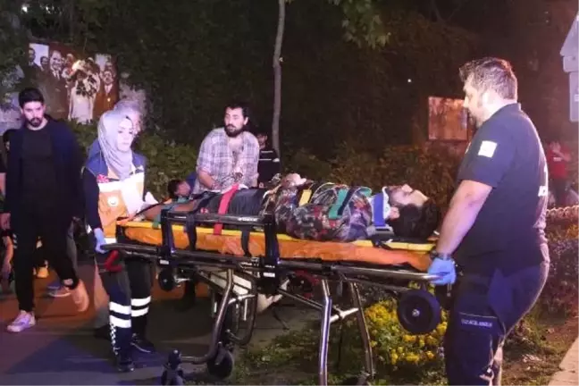 Beşiktaş'ta motosiklet kazası: 2 Yaralı