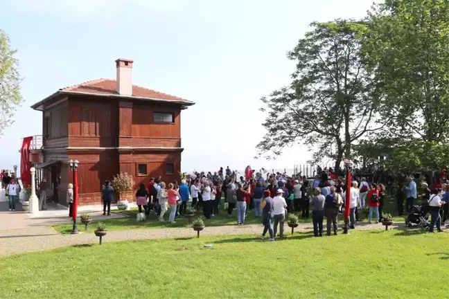 Bayram tatilinde Yürüyen Köşk'ü 2 bin 481 kişi ziyaret etti