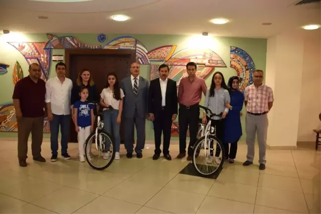 Konya'nın birincileri, Başkan Kılca'yı ziyaret etti