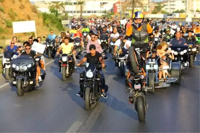 Manavgat Motosiklet Festivali'nde renkli son