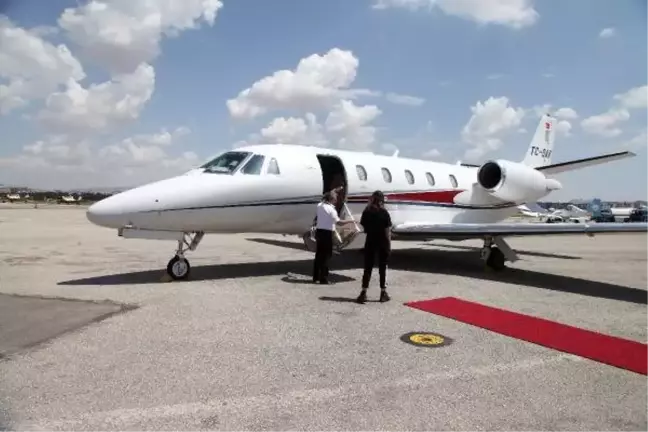 THK'nın VIP jeti yeniden hizmete girdi