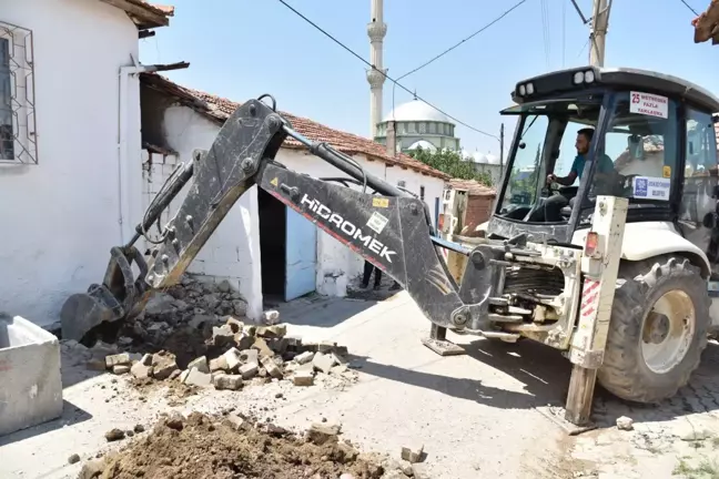 Büyükbelen'de altyapı çalışmaları sona yaklaştı