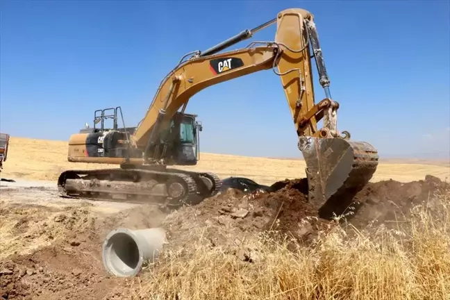 Kurtalan'da yol yapım çalışmaları