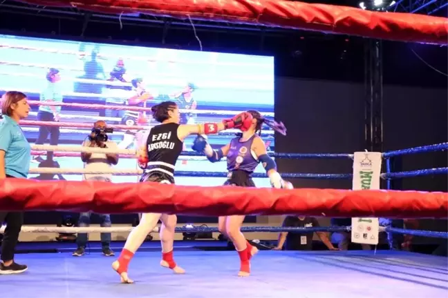 Darıca'da 'Muay Thai' heyecanı yaşandı