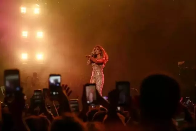 Jennifer Lopez, Antalya'da fırtına gibi esti