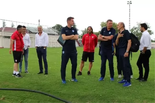 Genk'in antrenörleri Samsun'da