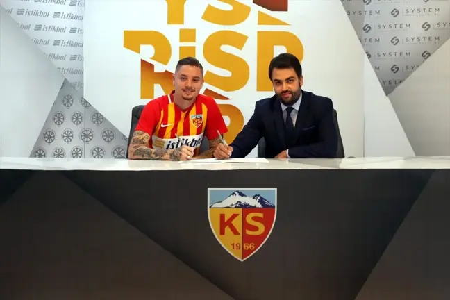 Kayserispor'a Brezilyalı orta saha oyuncusu