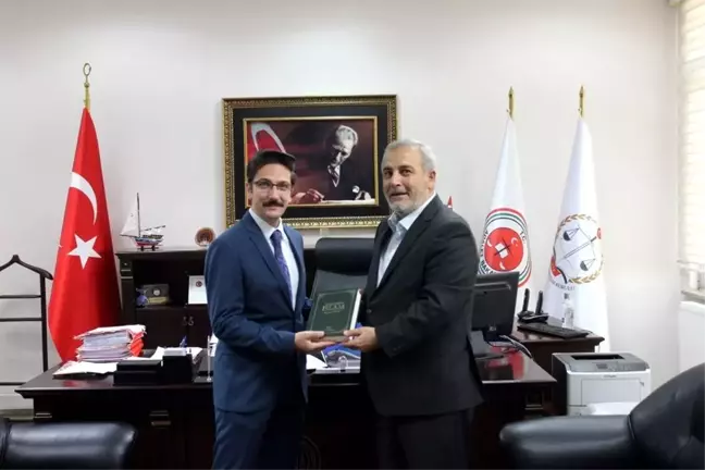 Müftü Çetin, Adalet Komisyonu Başkanlığı Odabaş'a hayırlı olsun ziyareti