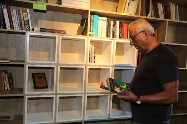 Ataol behramoğlu, kitaplık için 7 bin kitap bağışladı