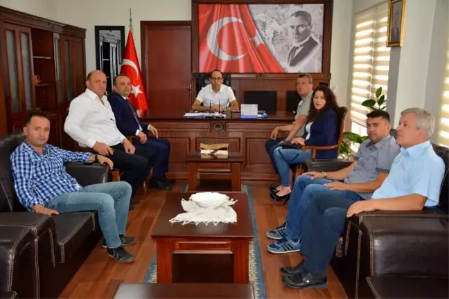 Alaplı TSO Kaymakam Yılmaz'ı ziyaret etti