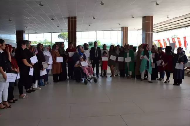 Biga'da oya ve yemek yarışması