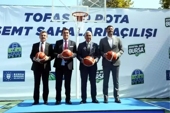 Tofaş spor kulübü'nün '50 pota' projesi hayata geçirilidi