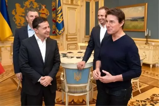 Zelenskiy, tom cruise'u kabul etti