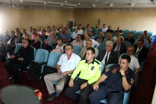 Keşan'da okul servisi şoförlerine eğitim