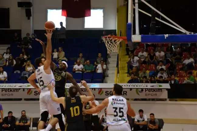 TBL 1. Lig: Petkimspor: 75 - Akhisar Belediye: 72