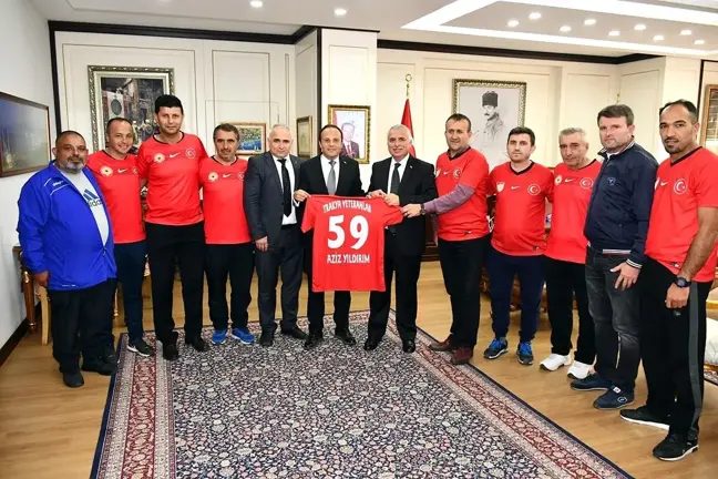 Trakya Veteran Futbol Takımı'ndan ziyaretler