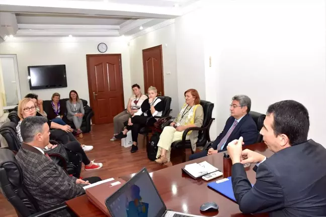 Yabancı öğretmenler Germencik'te
