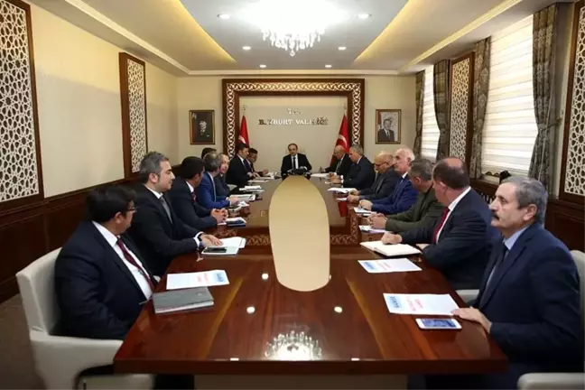 Bayburt'ta kış mevsimine yönelik alınacak genel tedbirler değerlendirildi