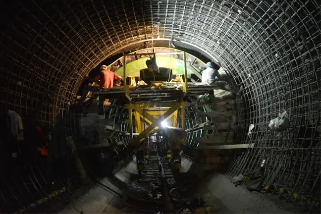 KOP'un ikinci tünelinde 4 bin 901 metre ilerleme sağlandı