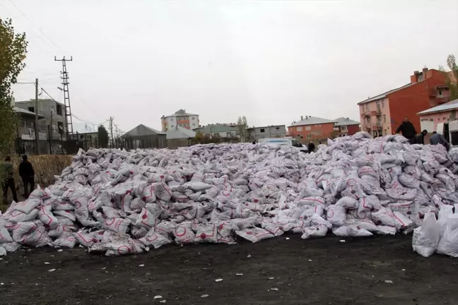 Başkale'de 4 bin 750 aileye kömür yardımı