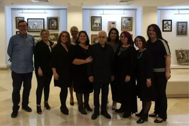 Çakıl taşları tablolara dönüştü