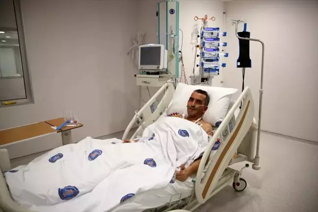 Kalp naklinden sonra ilk mesajı