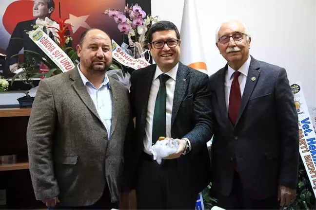 MİZO'dan Müdür Saylak'a hayırlı olsun ziyareti